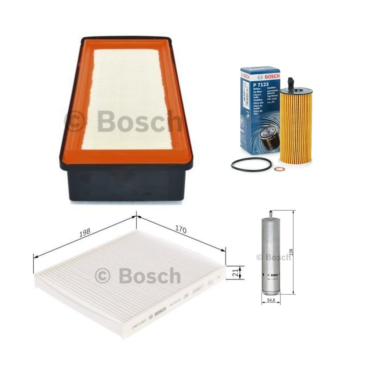 Bosch BSH4055N0185 Filter Kit