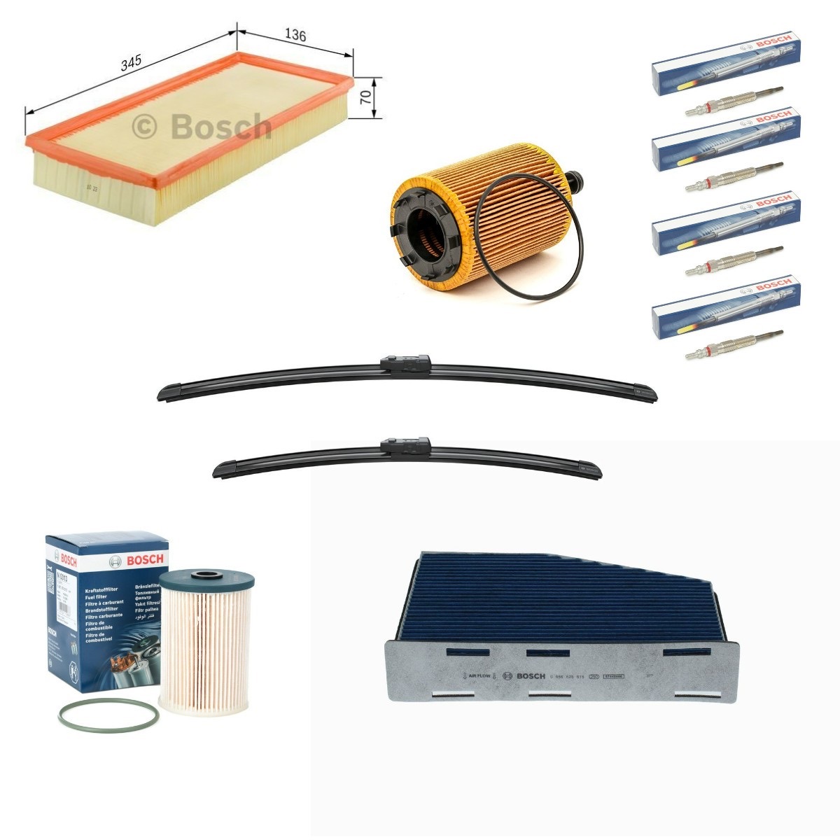 Bosch BSH4682SK002 Aerotwin Service Kit