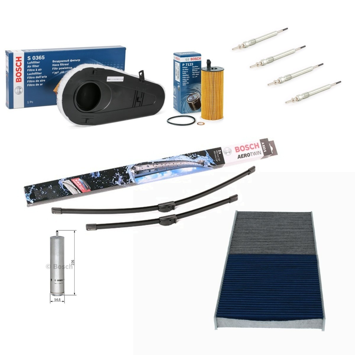 Bosch BSH4682SK013 Aerotwin Service Kit