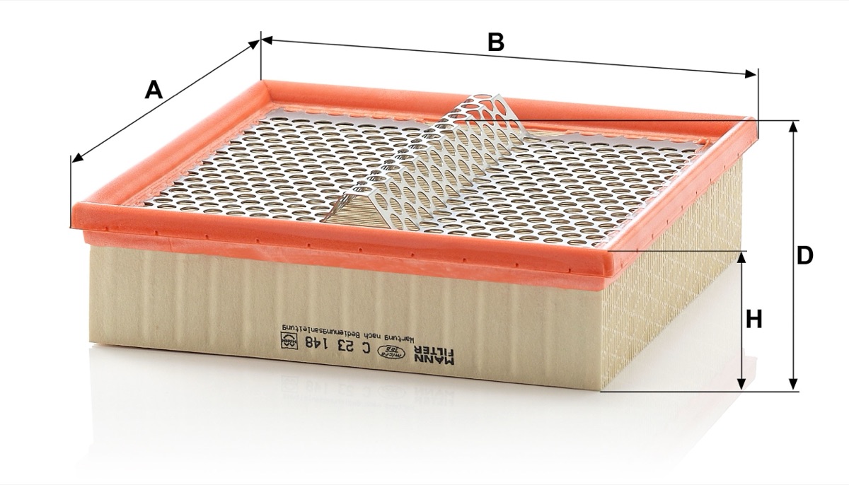Mann-Filter C 23 148 Air Filter Suitable