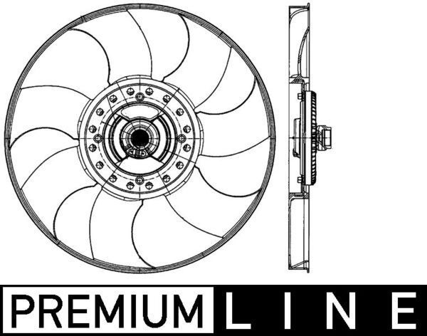 Mahle CFF 489 000P Fan, Radiator