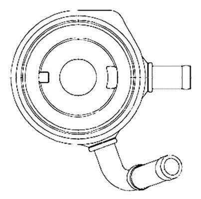 Mahle CLC 195 000S Engine Oil Cooler
