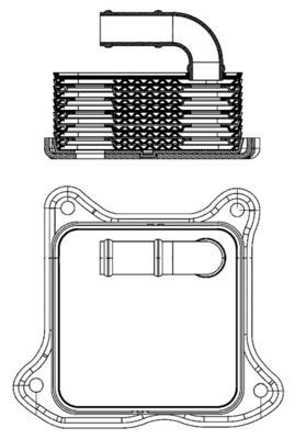 Mahle CLC 2 000S Engine Oil Cooler