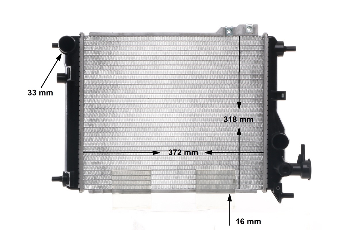 Mahle CR 1115 000S Engine Radiator, for Vehicles