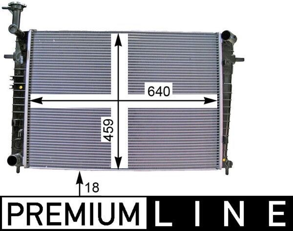 Mahle CR 1333 000P Engine Radiator