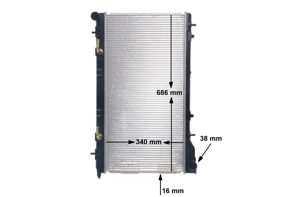 Mahle CR 1561 000S Engine Radiator