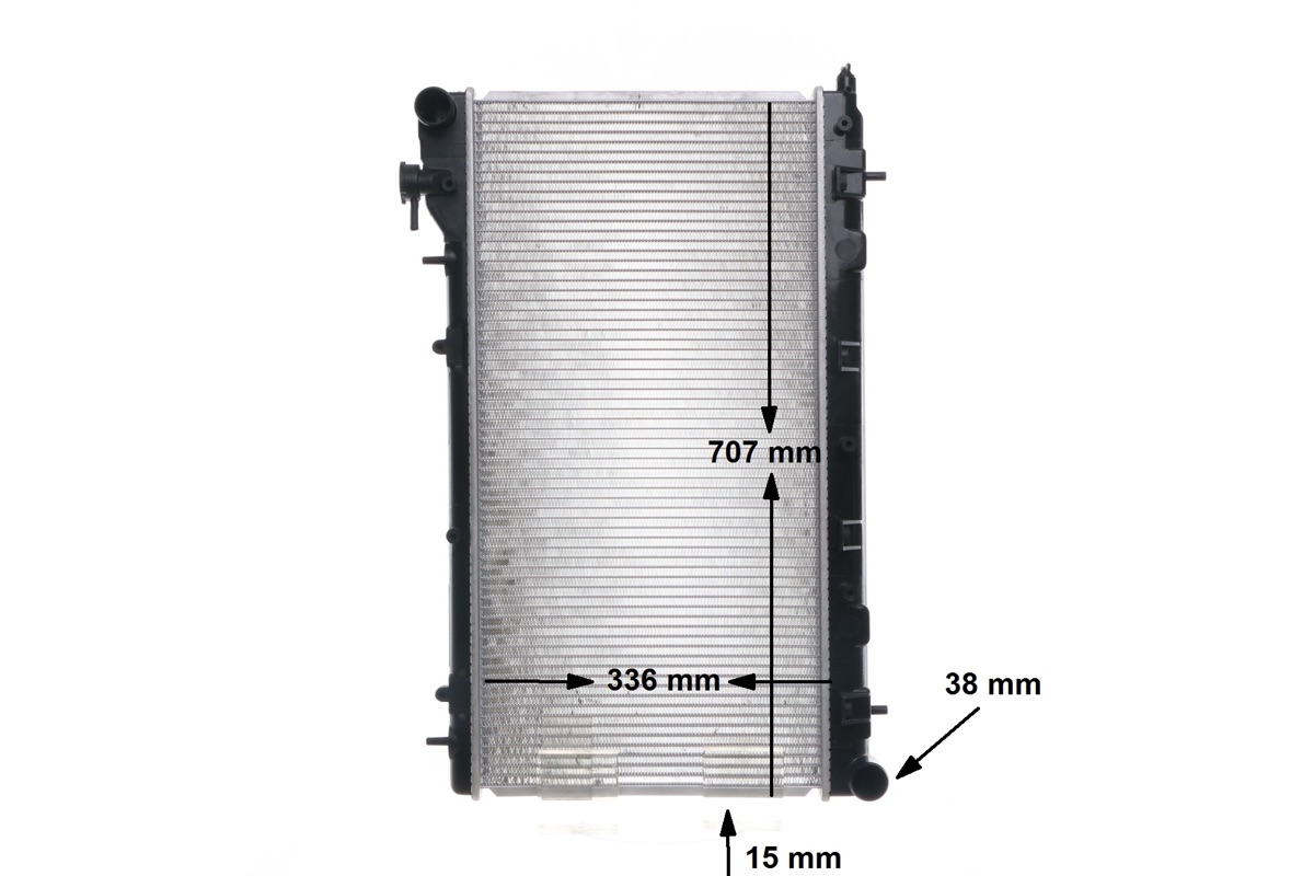 Mahle CR 1566 000S Engine Radiator