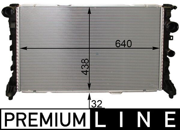 Mahle CR 1772 000P Engine Radiator