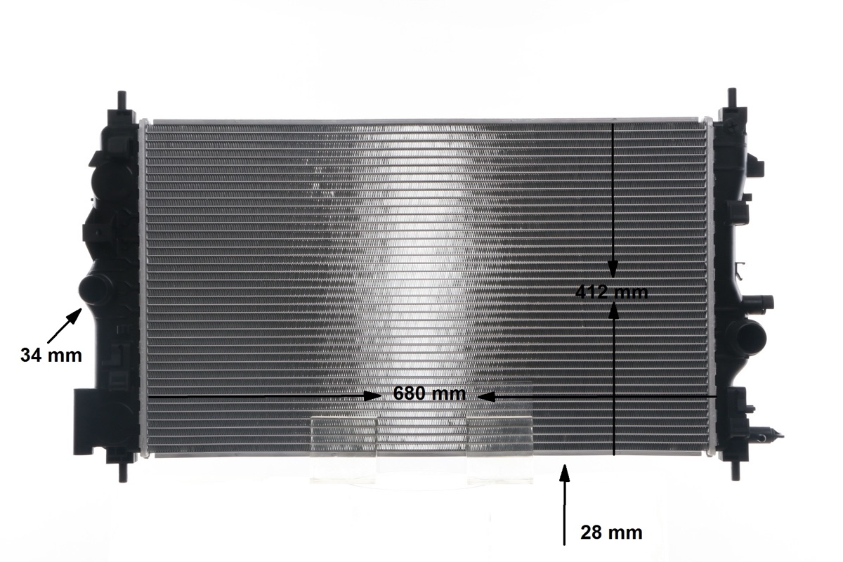 Mahle CR 1782 000S Engine Radiator, for Vehicles