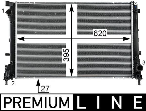 Mahle CR 2002 000P Engine Radiator