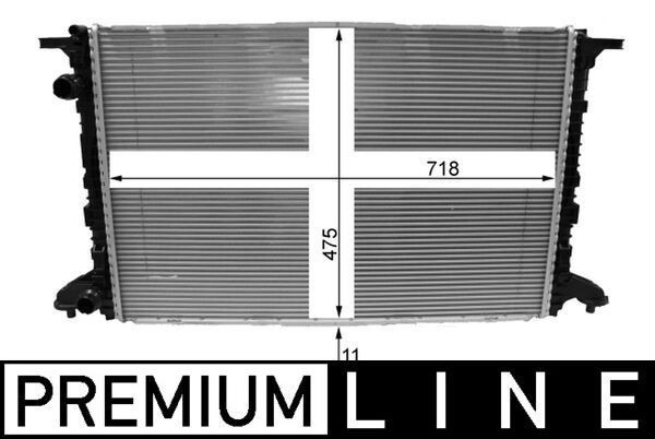 Mahle CR 2177 000P Engine Radiator