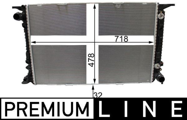 Mahle CR 2178 000P Engine Radiator
