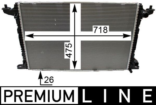 Mahle CR 2179 000P Engine Radiator