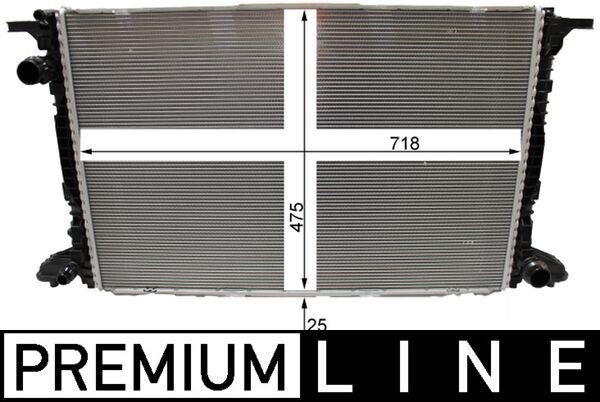 Mahle CR 2180 000P Engine Radiator