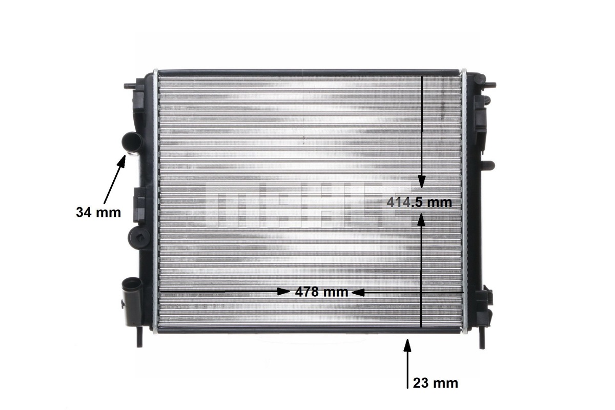 Mahle CR 35 000S Engine Radiator