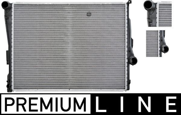 Mahle CR 458 000P Engine Radiator, for Vehicles