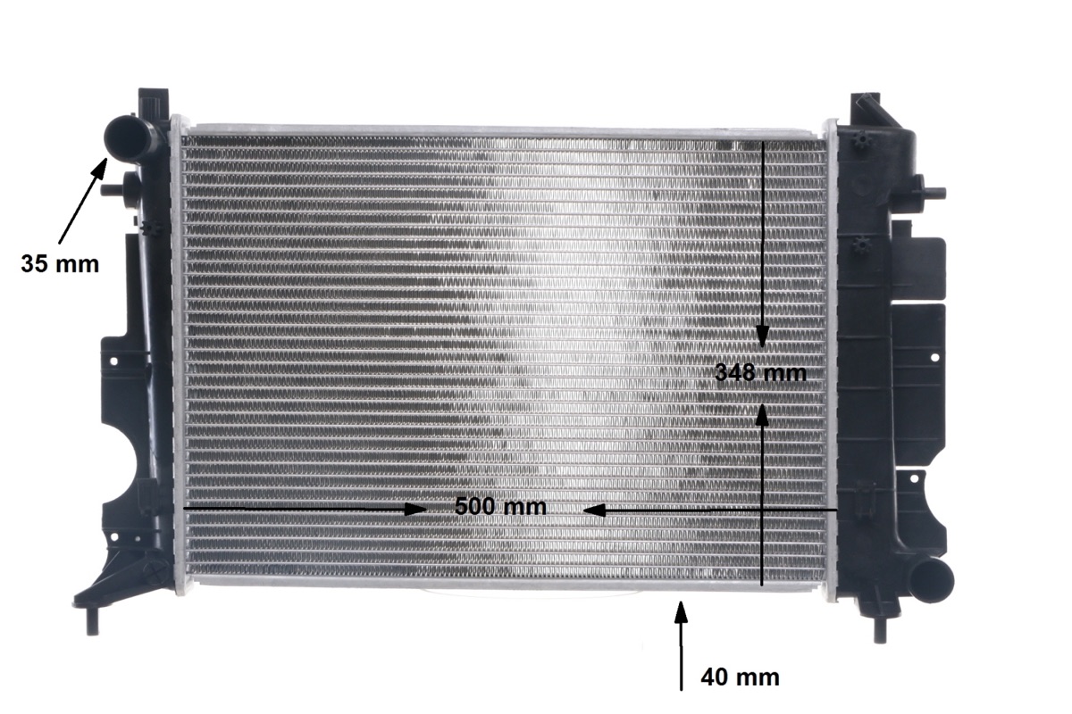 Mahle CR 643 000S Engine Radiator, for Vehicles