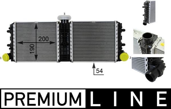 Mahle CR 77 000P Engine Radiator