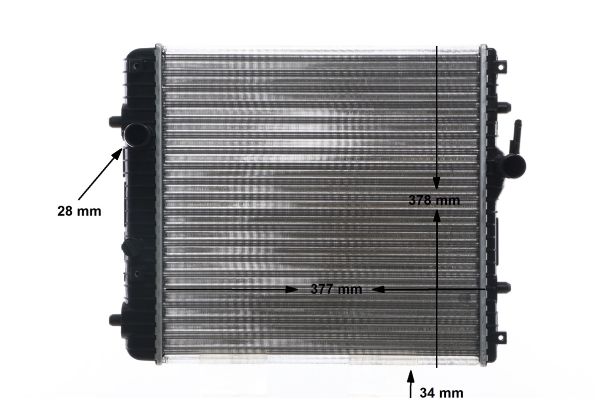 Mahle CR 837 001S Engine Radiator