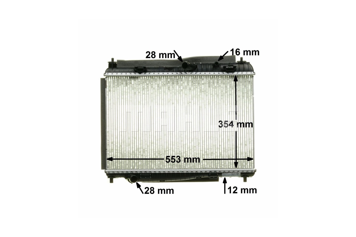 Mahle CR 87 000P Engine Radiator