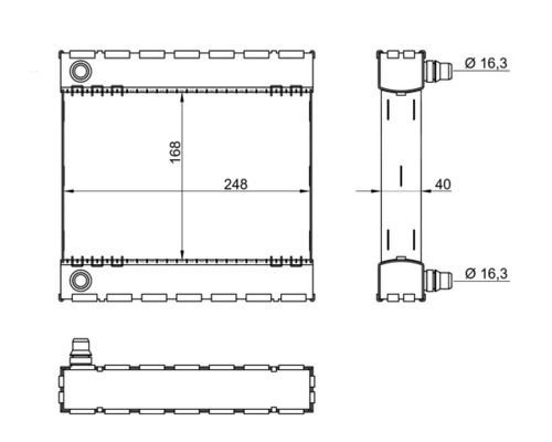 Mahle CR 922 000S Engine Radiator