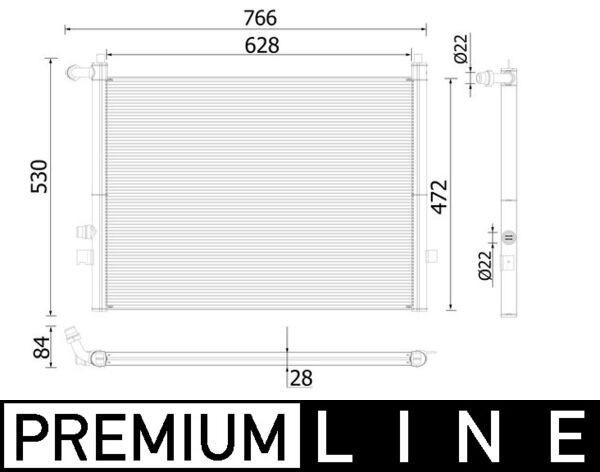 Mahle CR 936 000P Engine Radiator