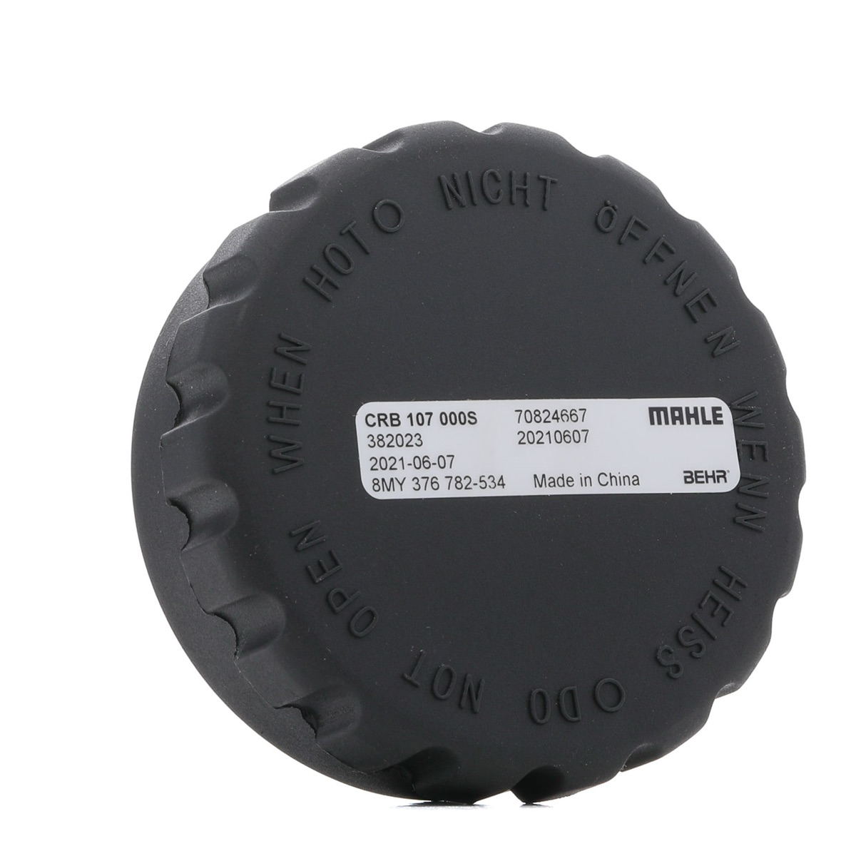 Mahle CRB 107 000S Expansion Tank Cap