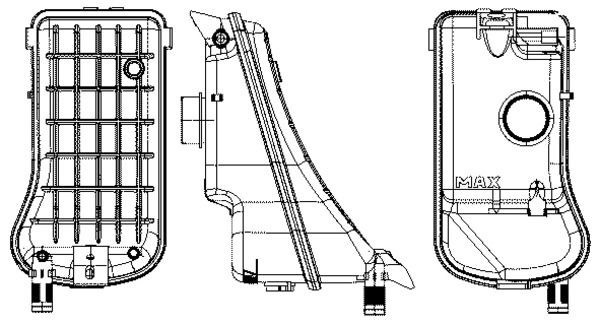 Mahle CRT 15 000S Coolant Expansion Tank