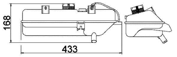 Mahle CRT 16 000S Coolant Expansion Tank