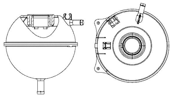 Mahle CRT 23 000S Coolant Expansion Tank