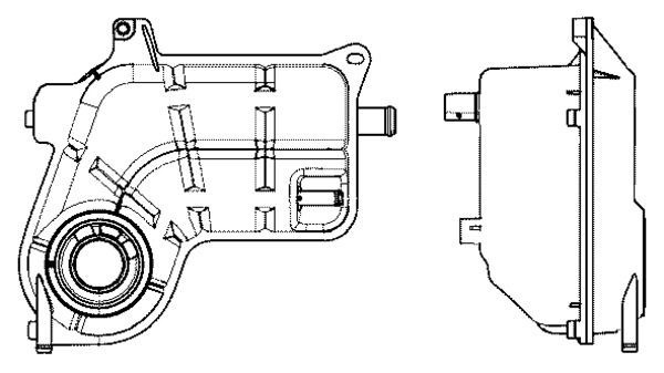 Mahle CRT 25 000S Coolant Expansion Tank