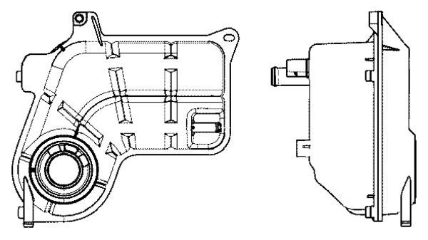 Mahle CRT 26 000S Coolant Expansion Tank