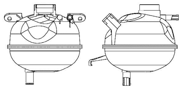 Mahle CRT 7 000S Coolant Expansion Tank