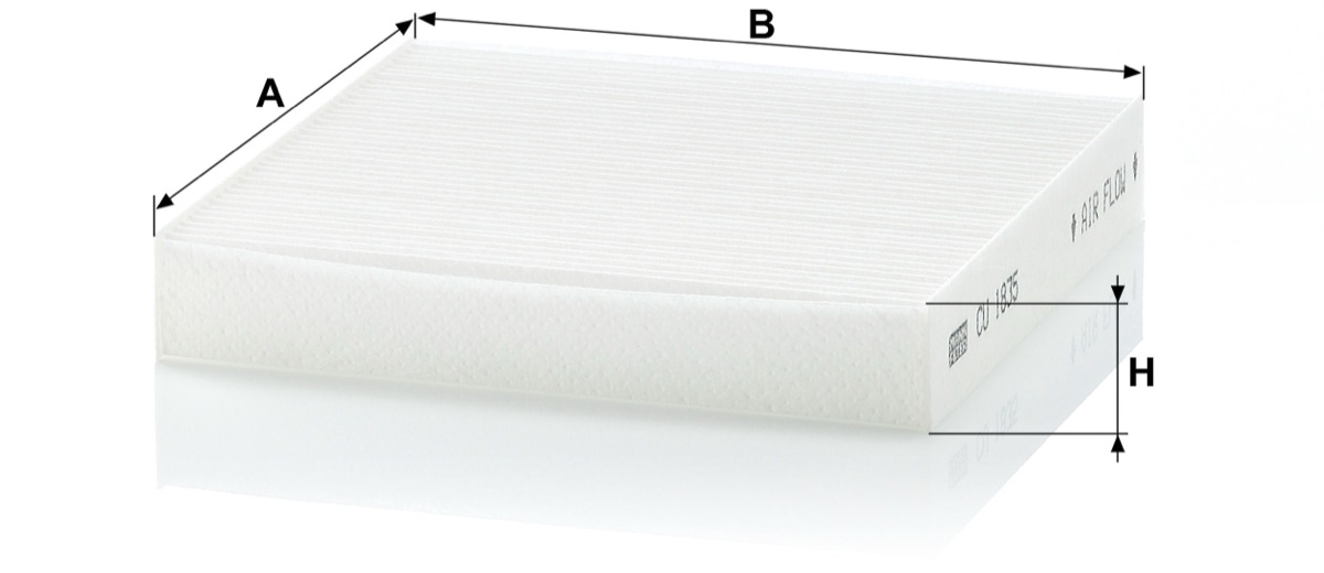 Mann-Filter CU 1835 Pollen Filter