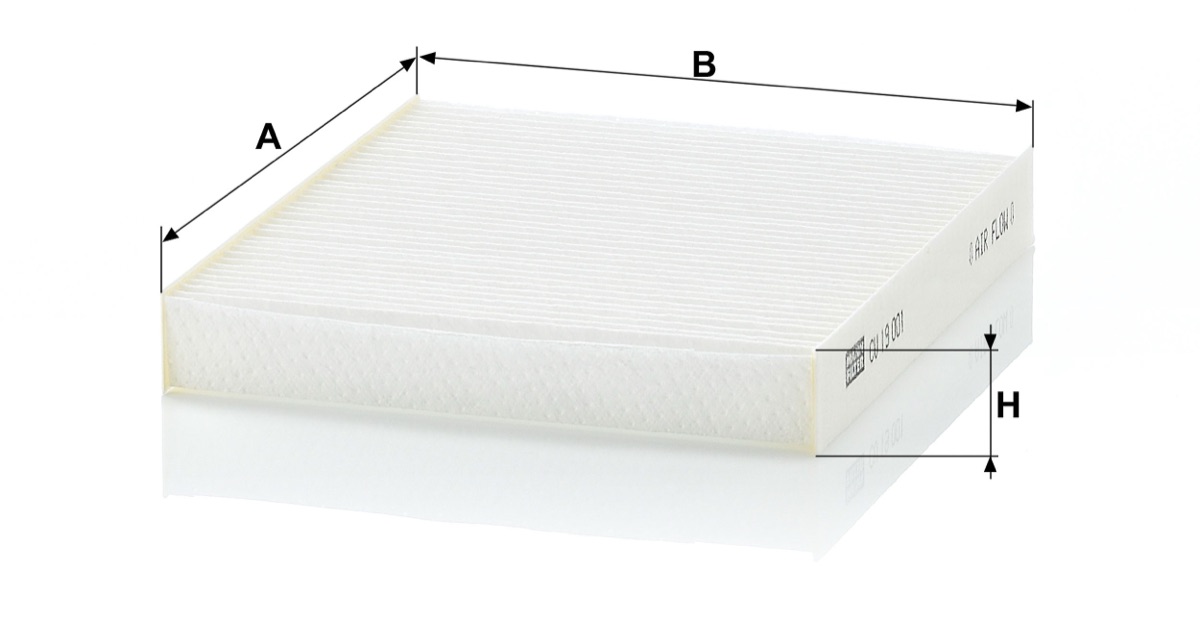 Mann-Filter CU 19 001 Pollen Filter