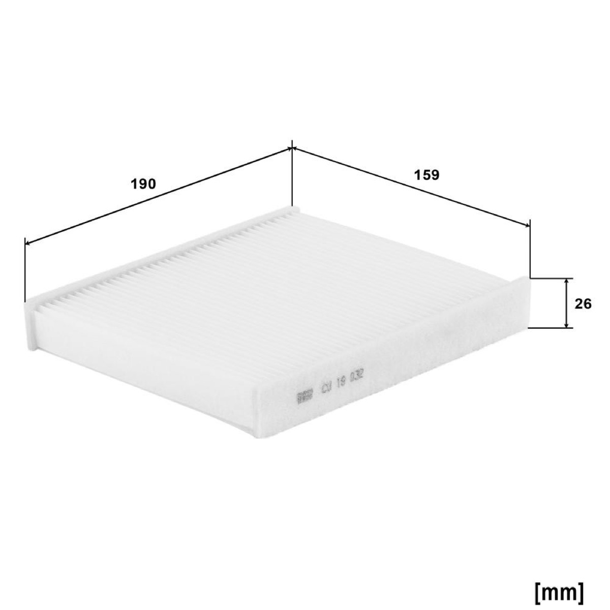 Mann-Filter CU 19 032 Pollen Filter
