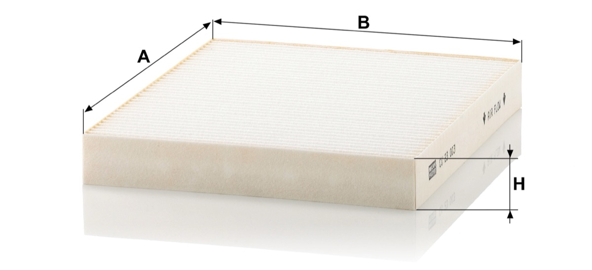 Mann-Filter CU 23 003 Pollen Filter