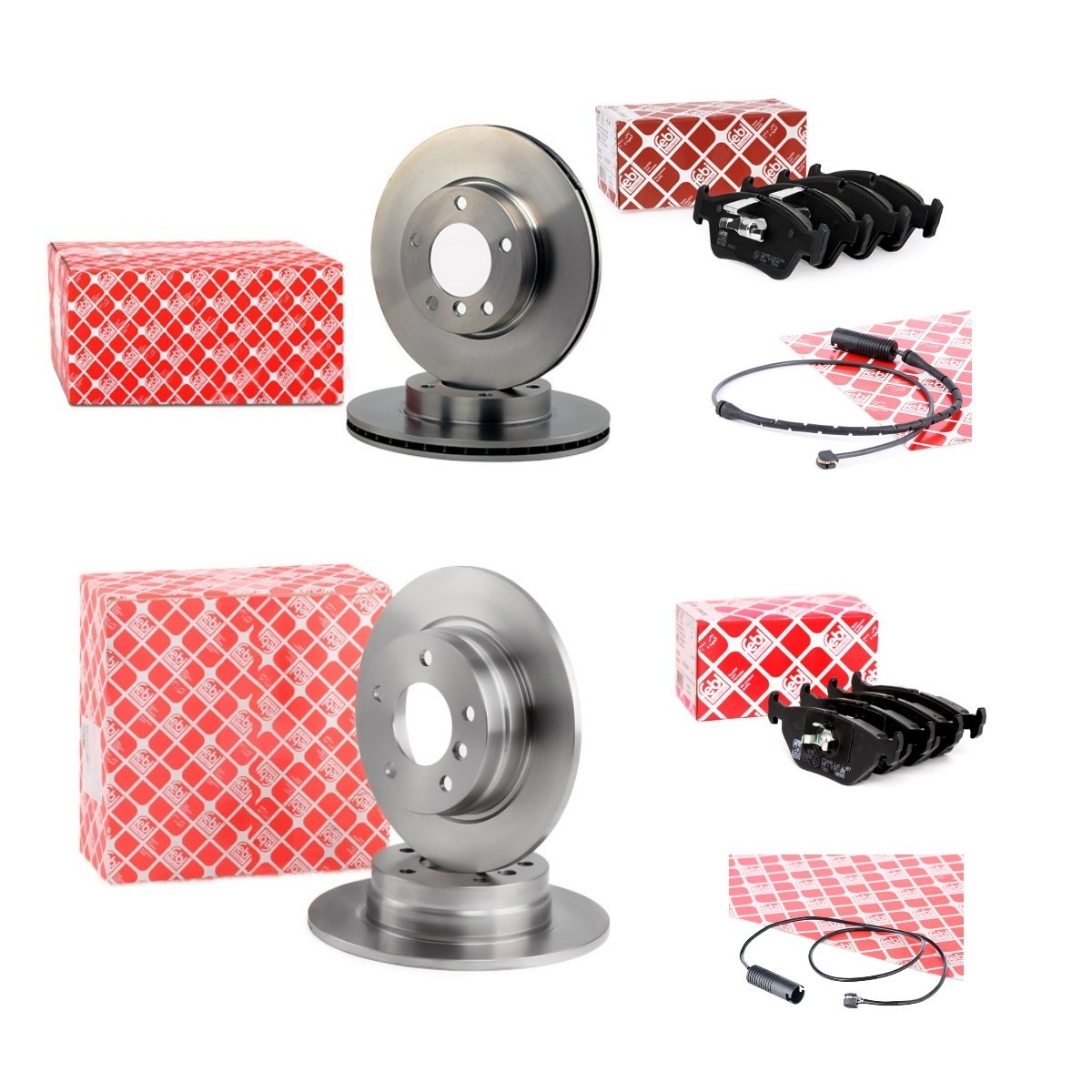 Febi Bilstein FBL3405FR043 Brake Discs and Pads Set