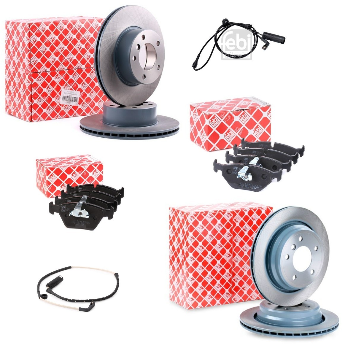 Febi Bilstein FBL3405FR072 Brake Discs and Pads Set