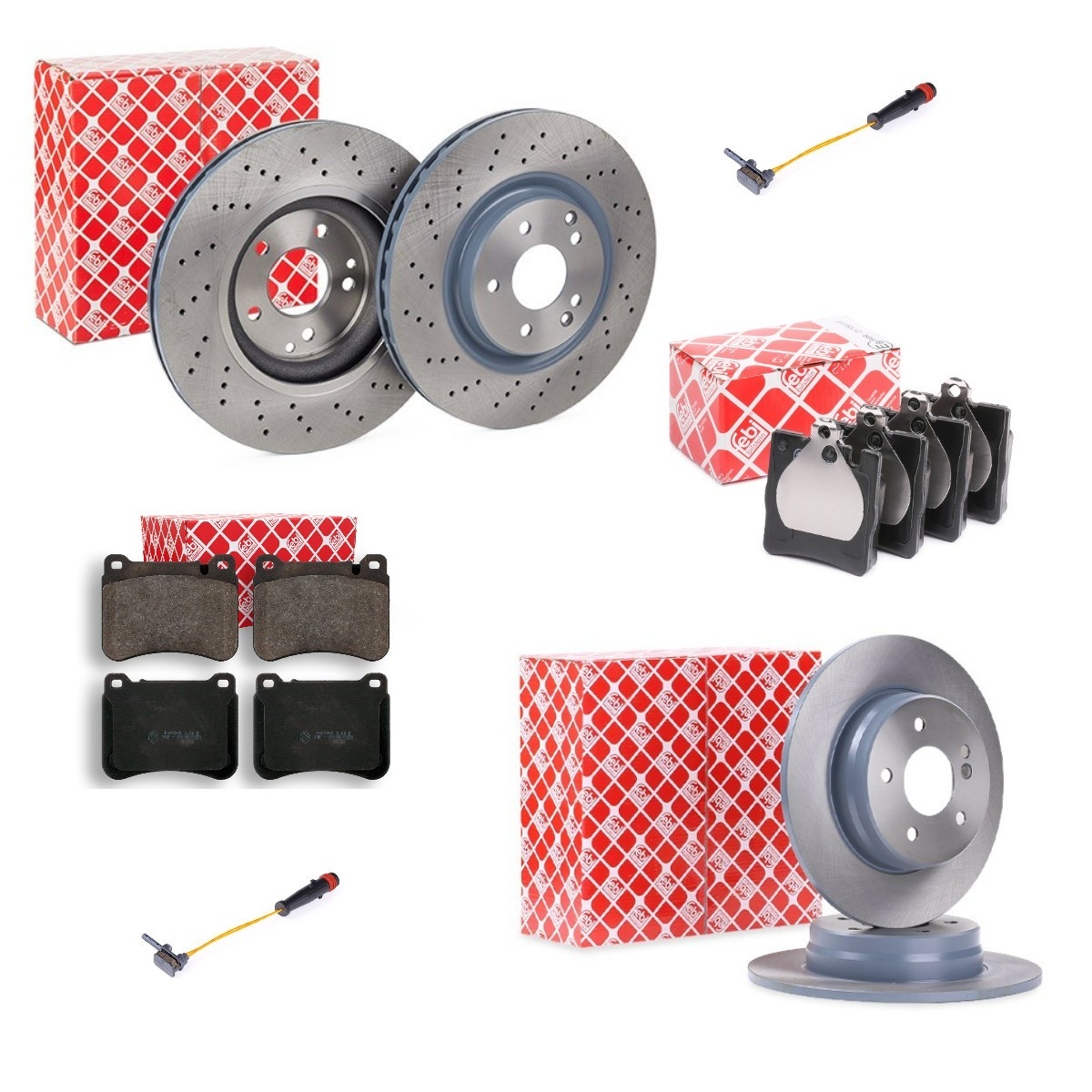 Febi Bilstein FBL3405FR080 Brake Discs and Pads Set