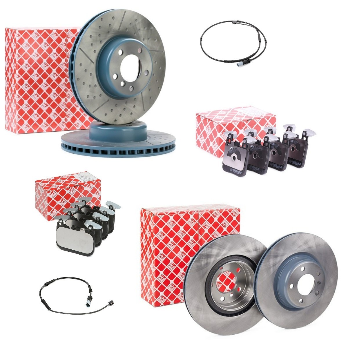 Febi Bilstein FBL3405FR084 Brake Discs and Pads Set