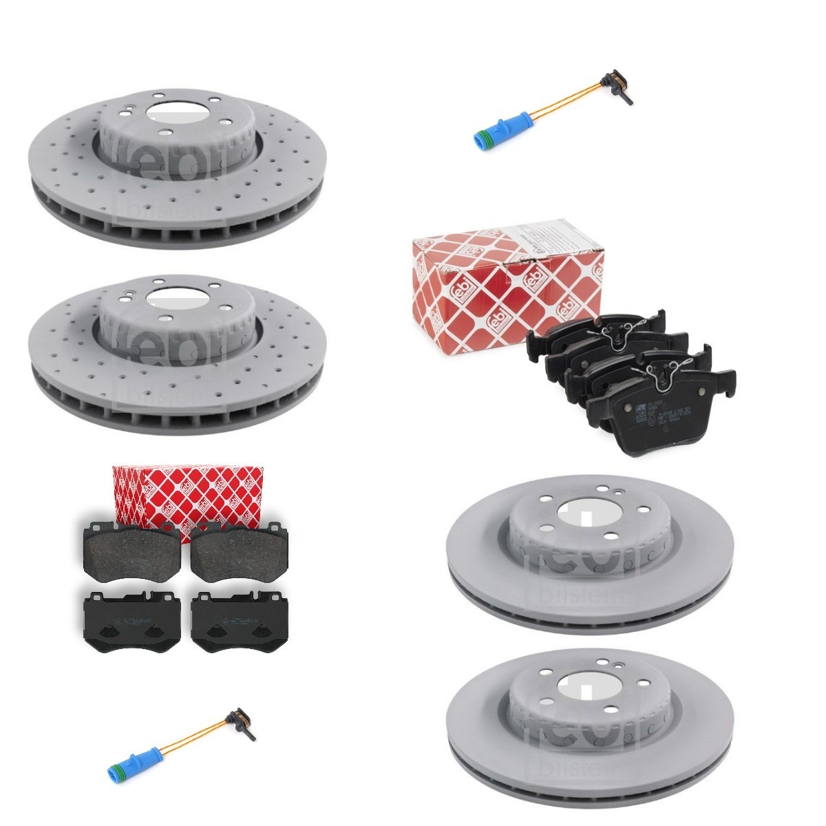 Febi Bilstein FBL3405FR098 Brake Discs and Pads Set