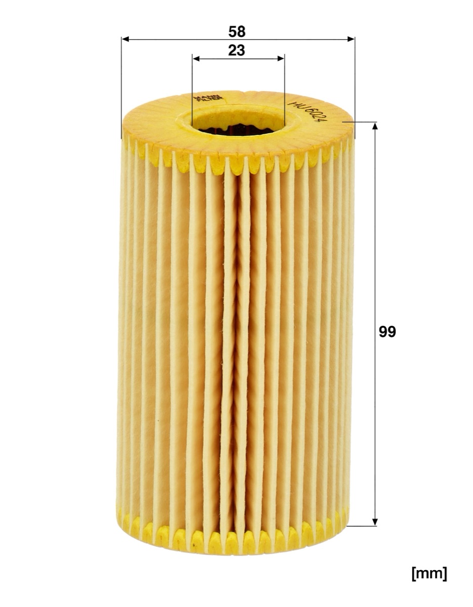 Mann-Filter HU 6024 z Oil Filter