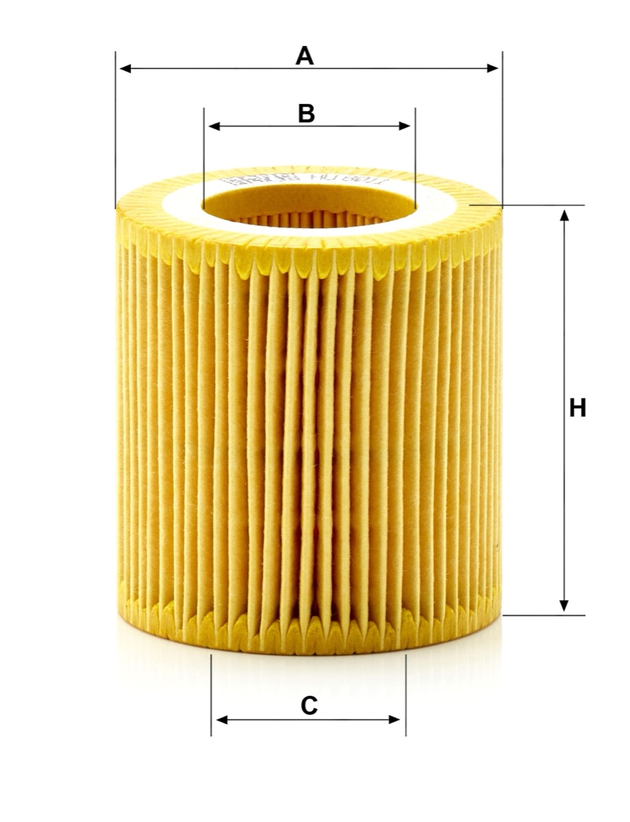 Mann-Filter HU 8011 z Oil Filter