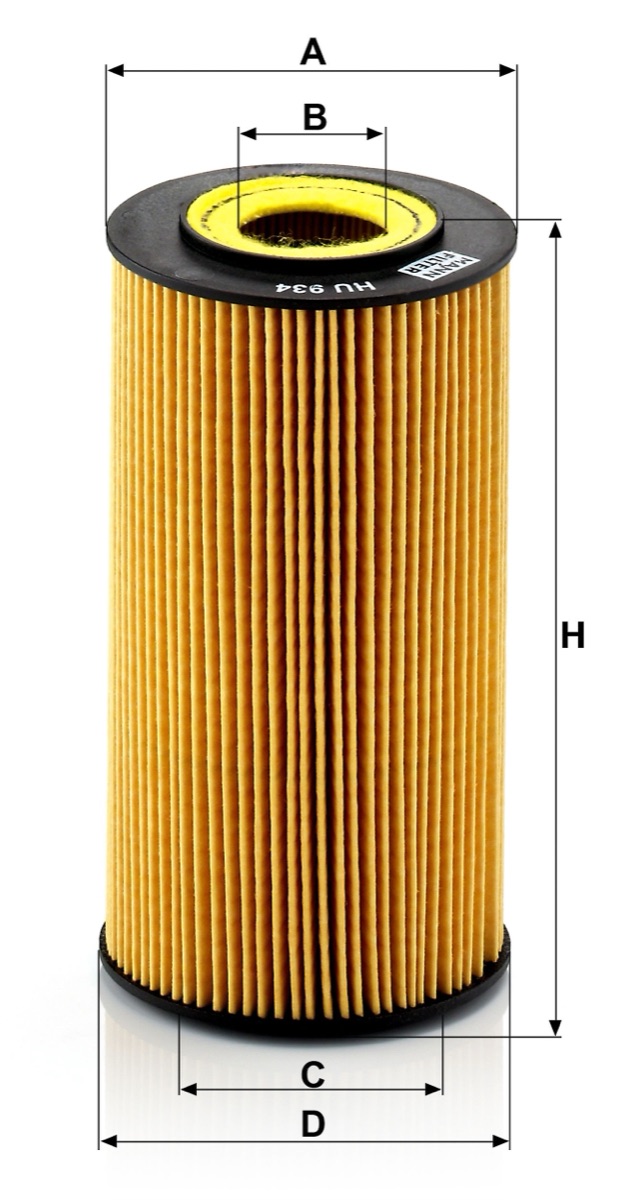 Mann-Filter HU 934 x Oil Filter