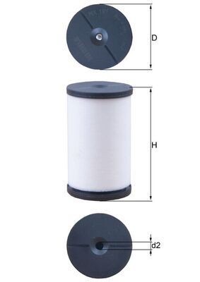 Mahle HX 191 Automatic Transmission Filter