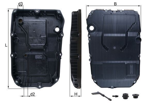 Mahle HX 196KIT Automatic Transmission Oil Pan