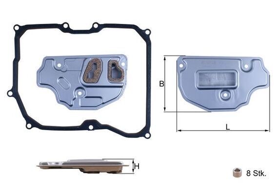 Mahle HX 256D Automatic Transmission Filter