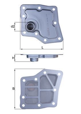 Mahle HX 259 Automatic Transmission Filter