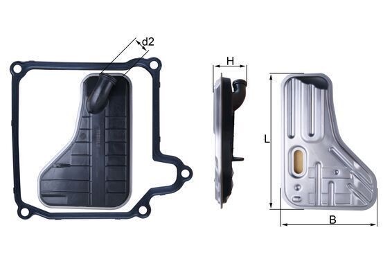 Mahle HX 264D Automatic Transmission Filter